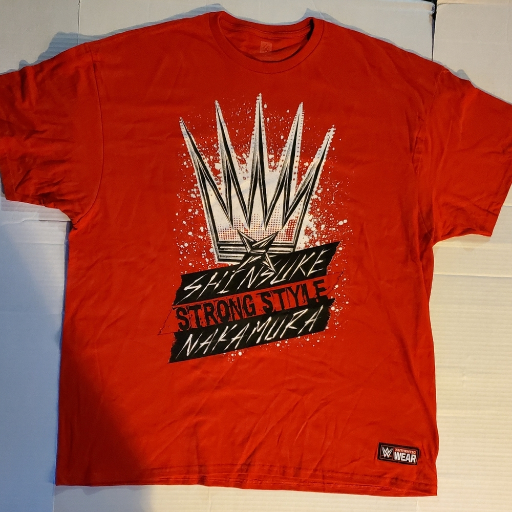 Shinsuka Nakamura Strong Style shirt WWE brand new